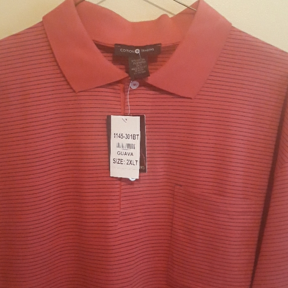 COTTON TRADER SHORT SLEEVE GOLF STYLE SHIRT - Picture 3 of 3